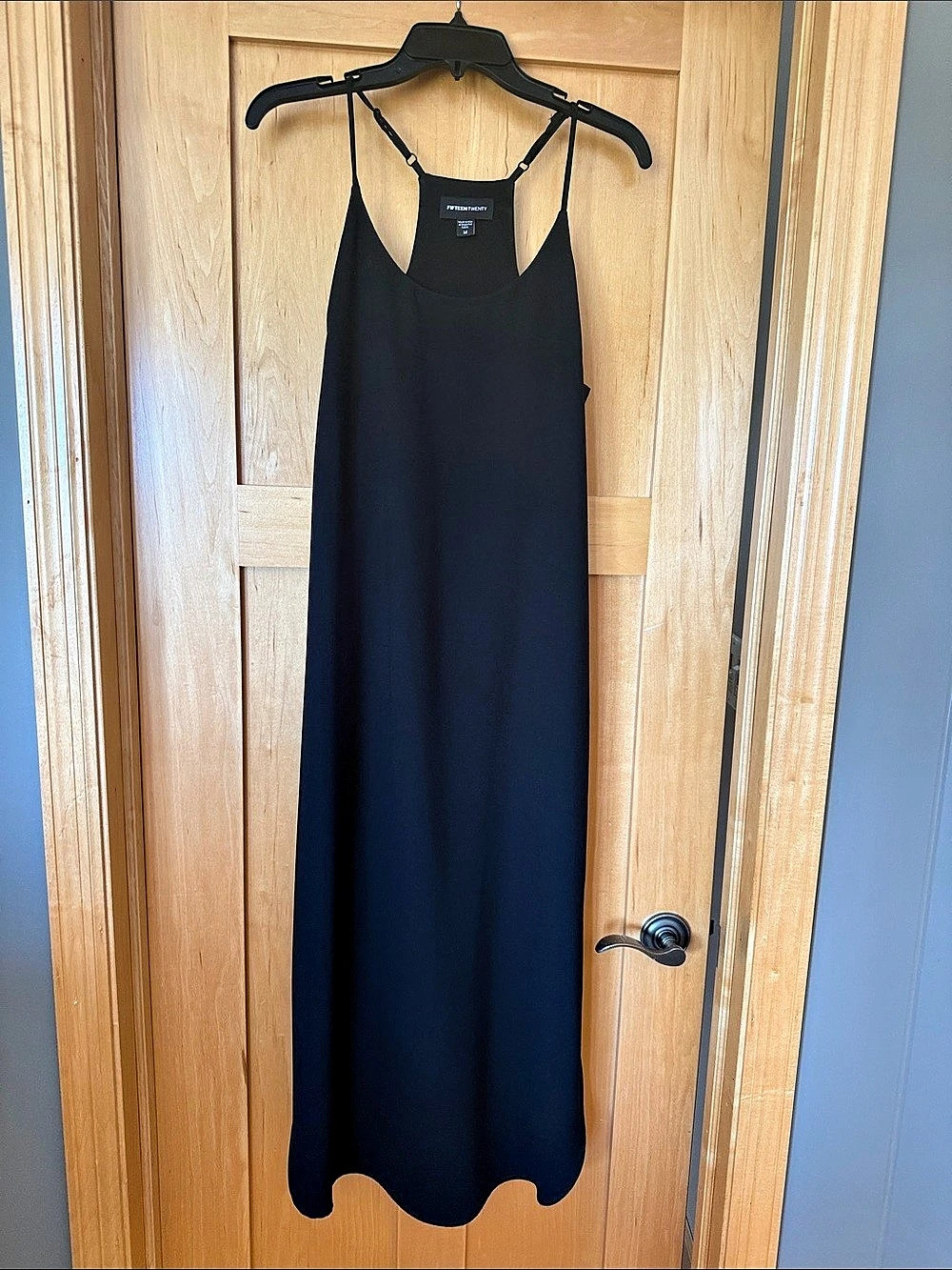 Fifteen Twenty Black Maxi Dress Size Medium Like New